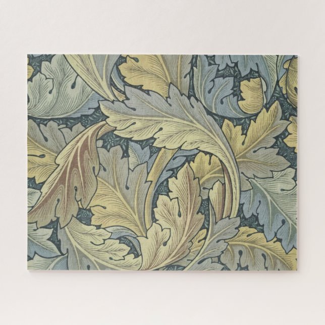 William Morris Acanthus Leaves Floral Art Nouvelle (Horizontal)