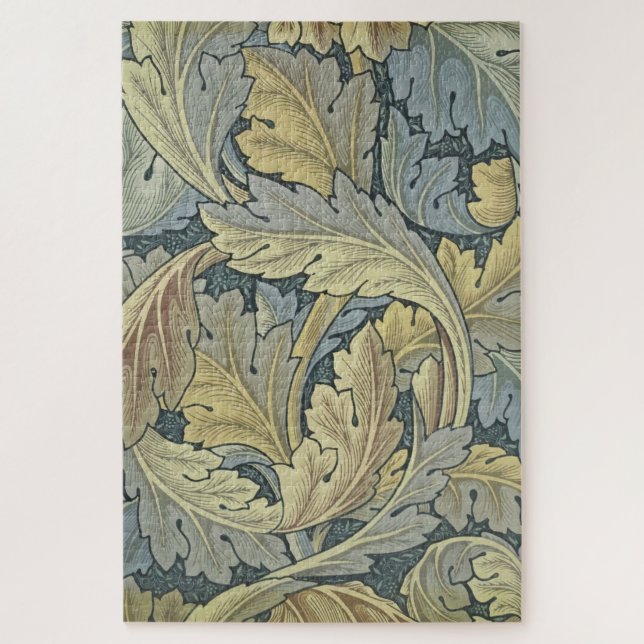 William Morris Acanthus Leaves Floral Art Nouvelle (Vertikal)