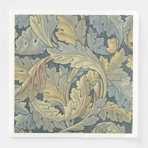 William Morris Acanthus Leaves Floral Art Nouvelle Serviette