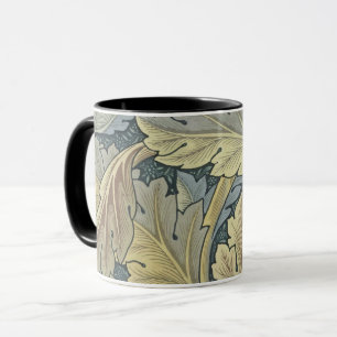 William Morris Acanthus Leaves Floral Art Nouvelle Tasse