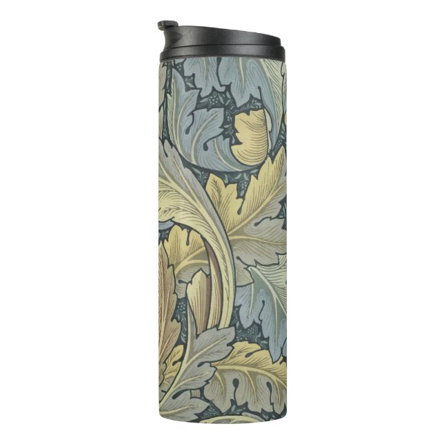 William Morris Acanthus Leaves Floral Art Nouvelle Thermosbecher (Nach rechts gedreht)
