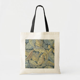 William Morris Acanthus Leaves Floral Art Nouvelle Tragetasche