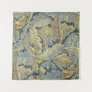 William Morris Acanthus Leaves Floral Art Nouvelle Wandteppich
