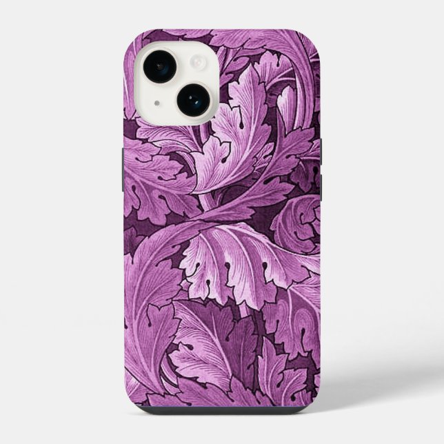 William Morris Acanthus Muster Iphone Hülle (Rückseite)