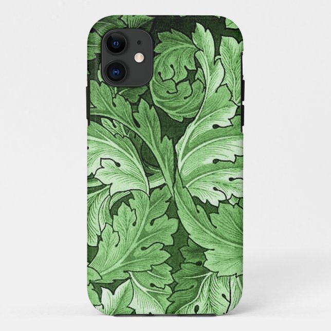 William Morris Acanthus Pattern Iphone Case (Rückseite)