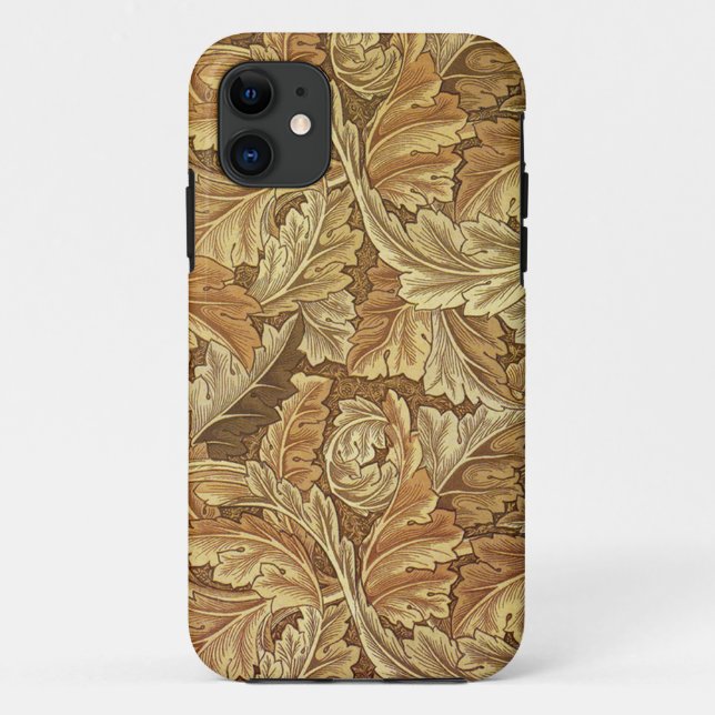 William Morris Acanthus Pattern Iphone Case (Rückseite)