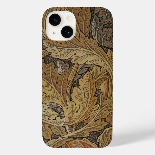 William Morris Acanthus Pattern Iphone Case (Rückseite)