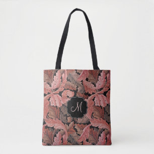 William Morris Acanthus-Rose mit Monogram Tasche