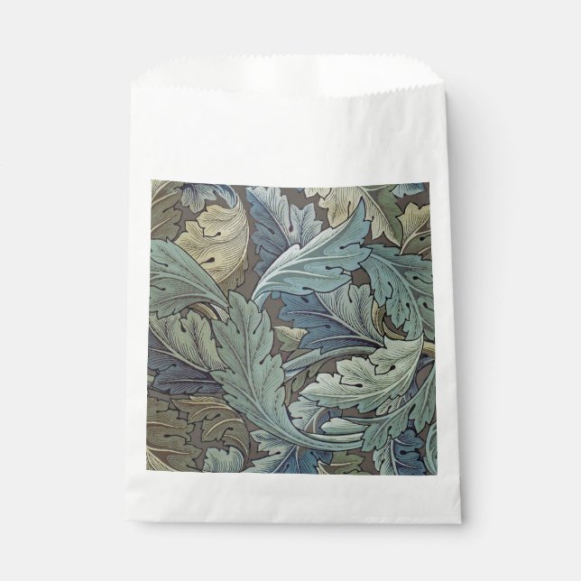 William Morris Acanthus Sage Blume Floral Botanic Geschenktütchen (Vorderseite)