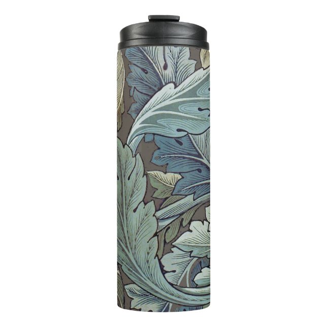William Morris Acanthus Sage Blume Floral Botanic Thermosbecher (Vorderseite)