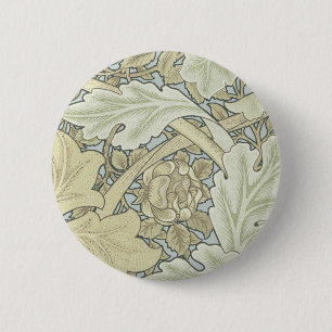 William Morris Acanthus St James Wallpaper Button