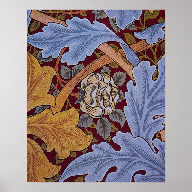 William Morris Acanthus St James Wallpaper Poster (Vorne)