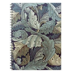William Morris Acanthus Wallpaper Blätter Notizblock
