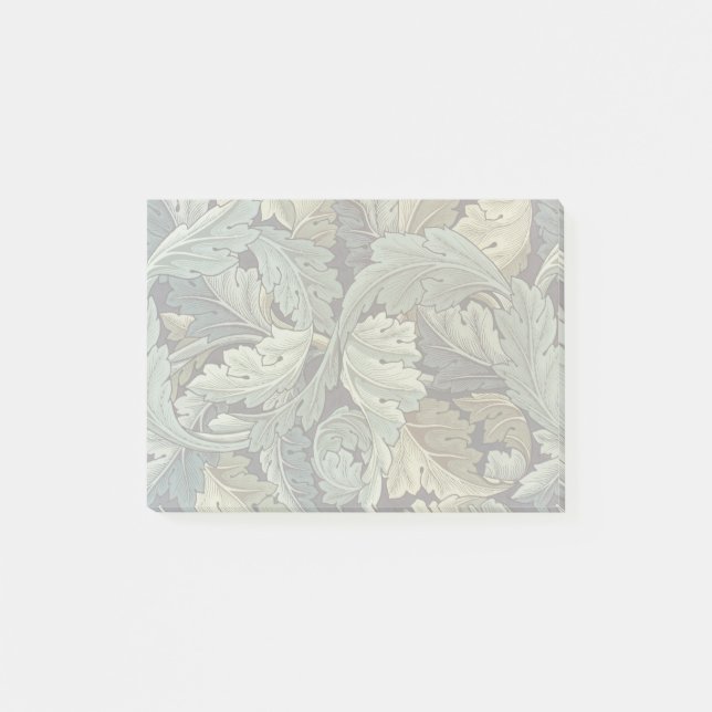 William Morris Acanthus Wallpaper Blätter Post-it Klebezettel (Vorderseite)