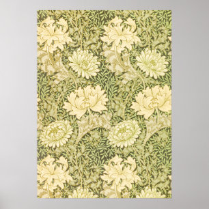 William Morris Acanthus Wallpaper Design Poster