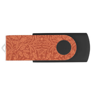 William Morris Acorn Wallpaper Nature Design USB Stick