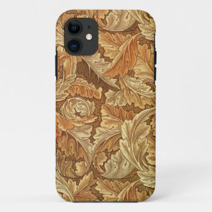 William Morris Akanthus Braun Herbstlaub iPhone 11 Hülle
