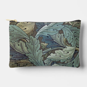 William Morris Akanthus Salbei-Blumen-Blumen- Bota Zubehörtasche