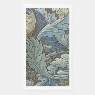 William Morris Akanthus Salbei Blumen Blumen Botan Serviette