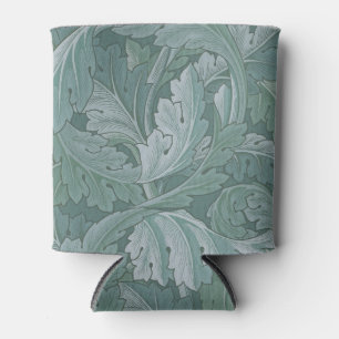 William Morris Akanthusblatt Teal Blau Muster Dosenkühler