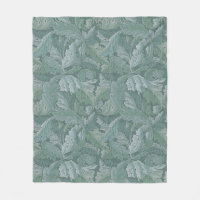 William Morris Akanthusblatt Teal Blau Muster