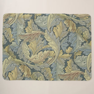 William Morris Akanthusblätter Floral Art Nouveau Sherpadecke