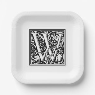 William Morris Alphabet „W“ Pappteller