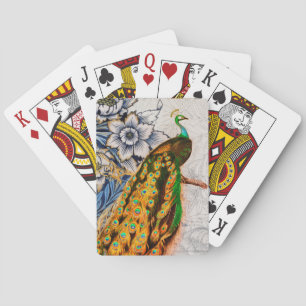 William Morris AND PEACOCK Bicycle Playing Cards Spielkarten