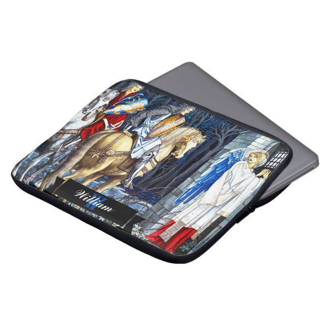 William Morris Angel Art Electronics Bag Laptopschutzhülle (Vorne Oben)