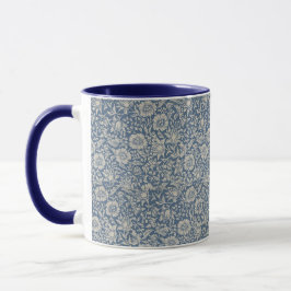 William Morris Antike Florale Blaue Malve Tasse