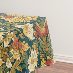 William Morris antike Jasmin-Garten-Blume Tischdecke