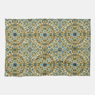 William Morris - Antique 1873 Vine & Blume Muster Geschirrtuch