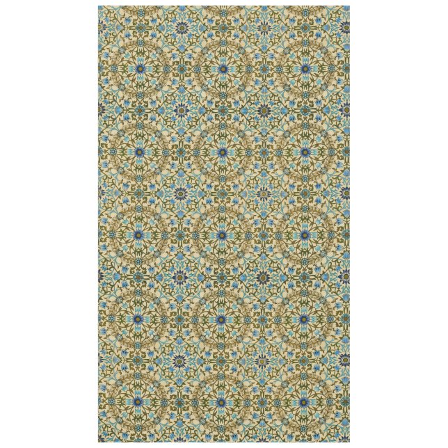 William Morris - Antique 1873 Vine & Blume Muster Tischdecke (Vorderseite)