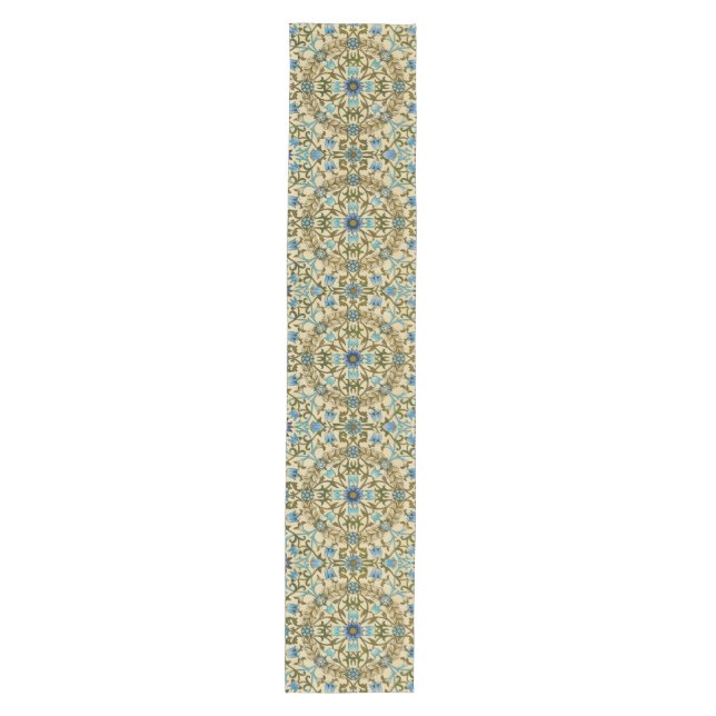 William Morris Antique 1873 Vine & Floral Pattern Mittelgroßer Tischläufer (Vorderseite)