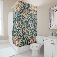 William Morris Antique Honeysuckle Floral