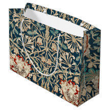 William Morris Antique Honeysuckle Floral