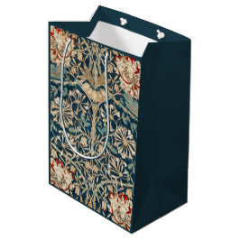 William Morris Antique Honeysuckle Floral Mittlere Geschenktüte