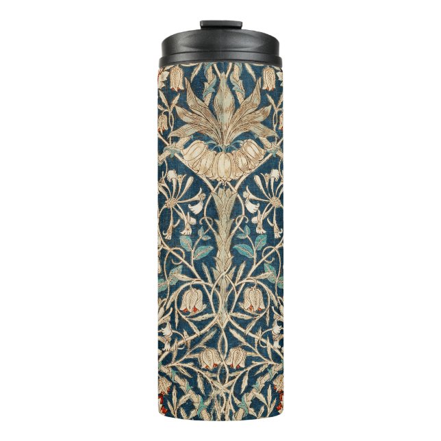 William Morris Antique Honeysuckle Floral Thermosbecher (Vorderseite)