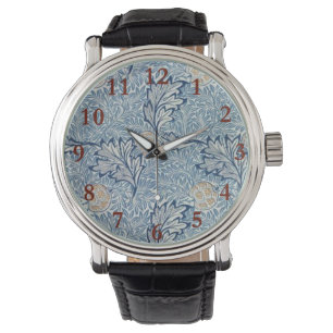 William Morris Apple Blume Floral Design Armbanduhr