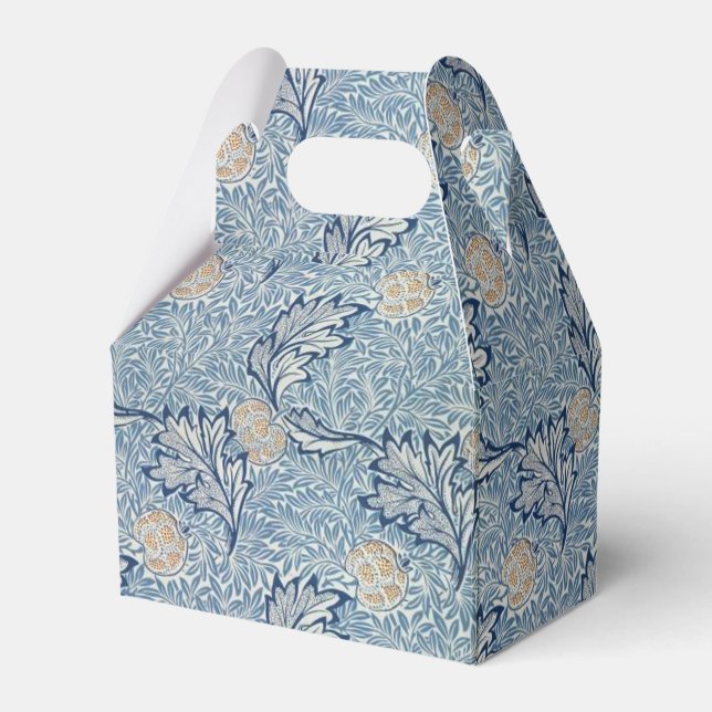William Morris Apple Blume Floral Design Geschenkschachtel (Vorderseite)
