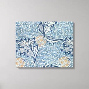 William Morris Apple Blume Floral Design Leinwanddruck