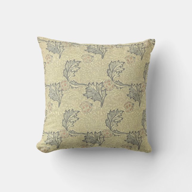 William Morris Apple entwerfen Kissen (Vorderseite)