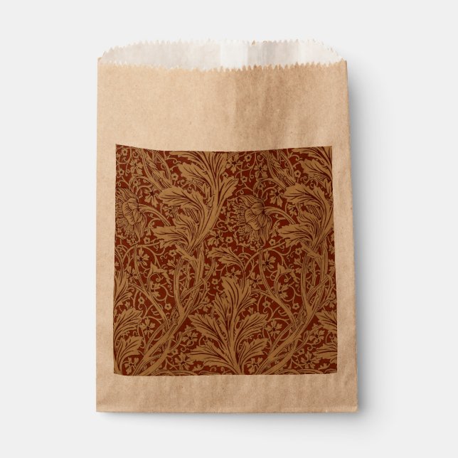 William Morris Arcadia Floral Garden Blume Geschenktütchen (Vorderseite)