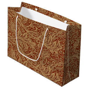 William Morris Arcadia Floral Garden Blume Große Geschenktüte