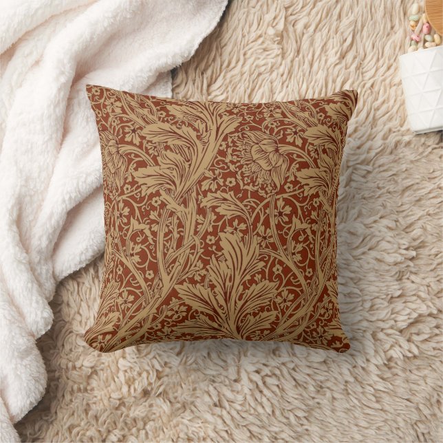 William Morris Arcadia Floral Garden Blume Kissen (Decke)