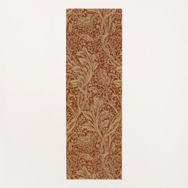 William Morris Arcadia Floral Garden Blume Yogamatte (Vorderseite)