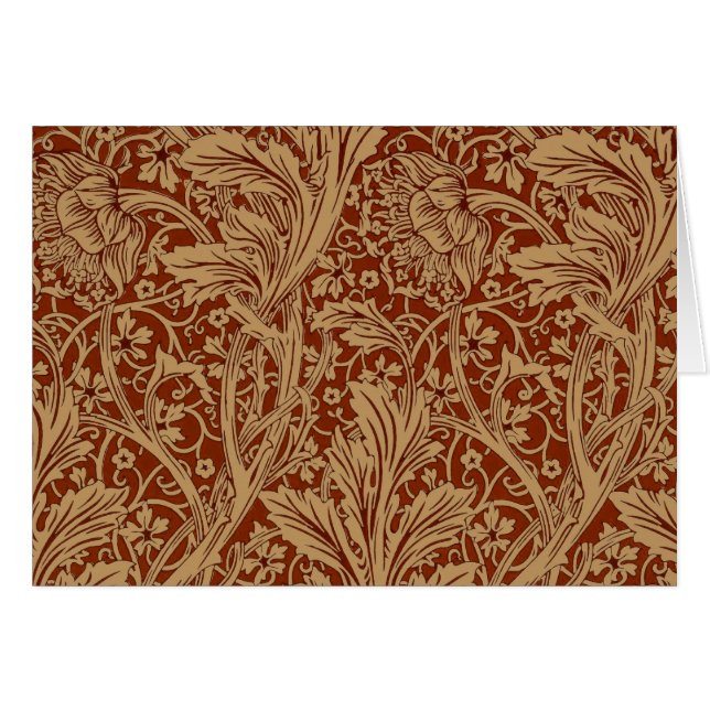 William Morris Arcadia Floral Garden Flower Classi (Devant horizontal)