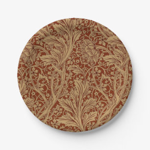 William Morris Arcadia Floral Garten Blumen-Klassi Pappteller