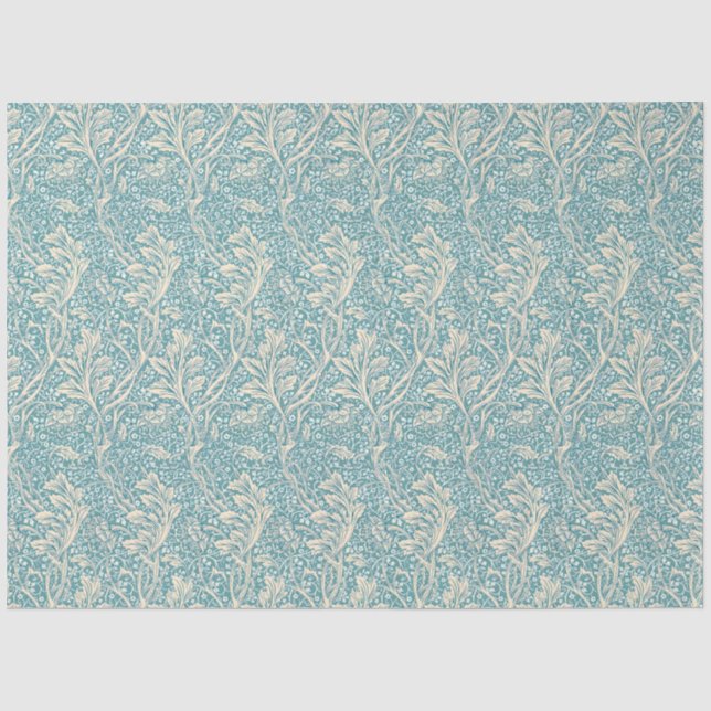 William Morris Arcadia Floral Pattern Classic Seidenpapier (Vorderseite)