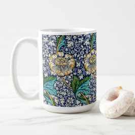 William Morris Art Blue Tasse